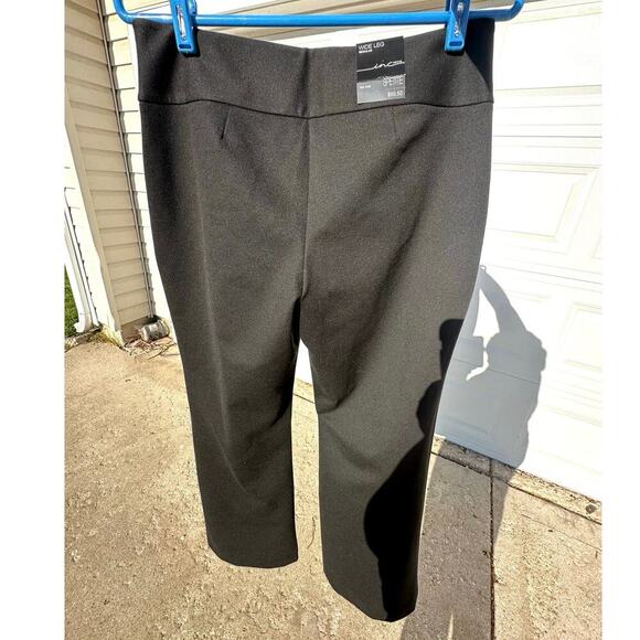 INC International‎ Concepts Wide Leg Split Hem Women’s Military Pants Size 8P - Picture 10 of 13